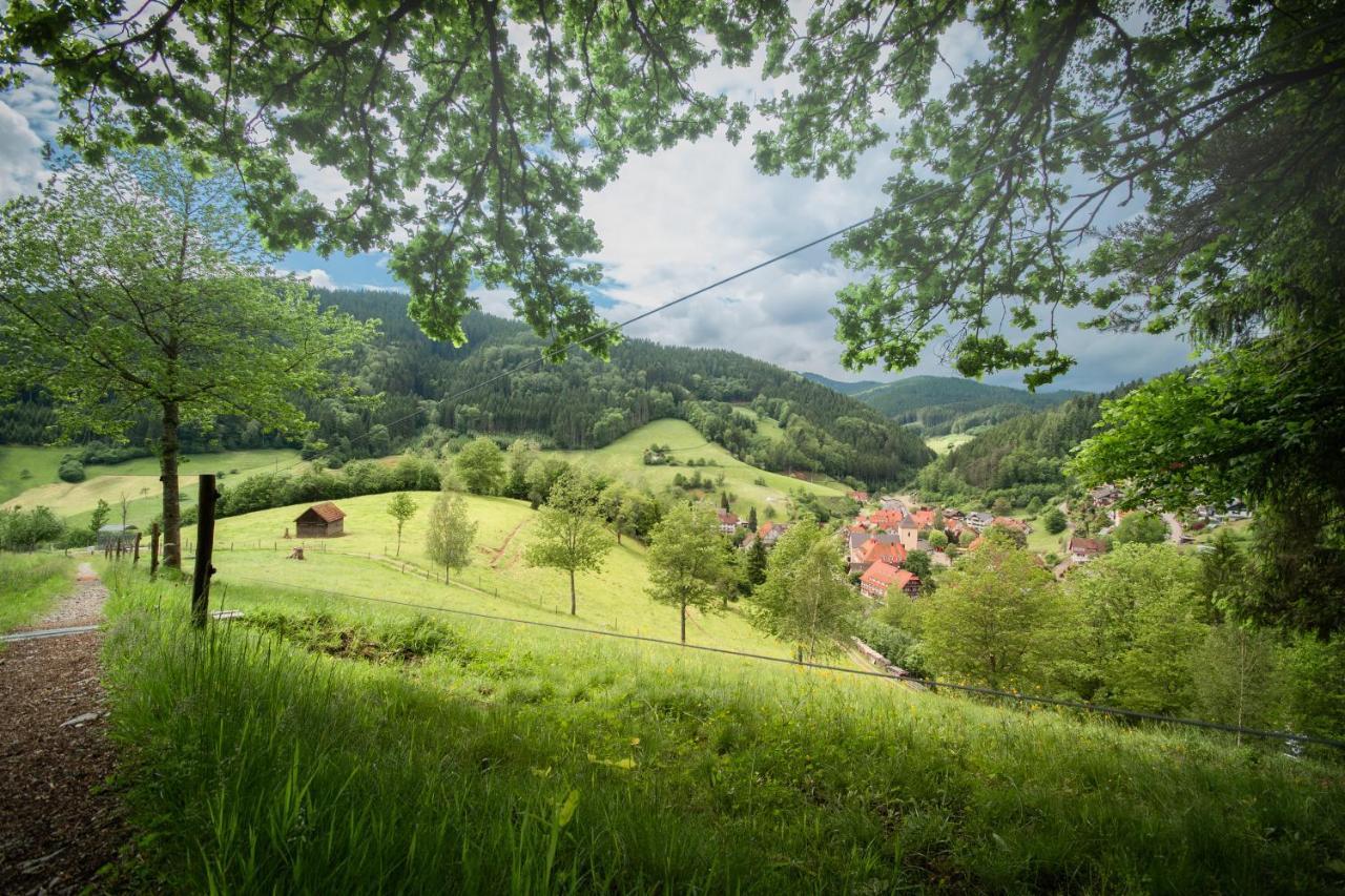 Landhotel Hirschen Oberwolfach Exteriör bild